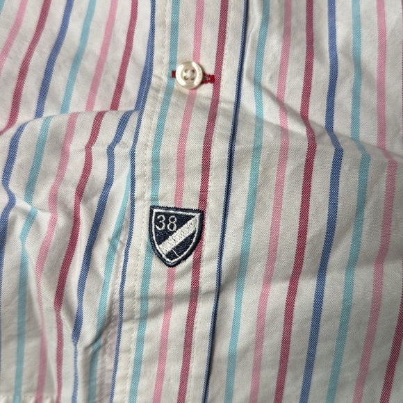 Cremieux Classics pastel long sleeve pocket button down - Picture 7 of 11